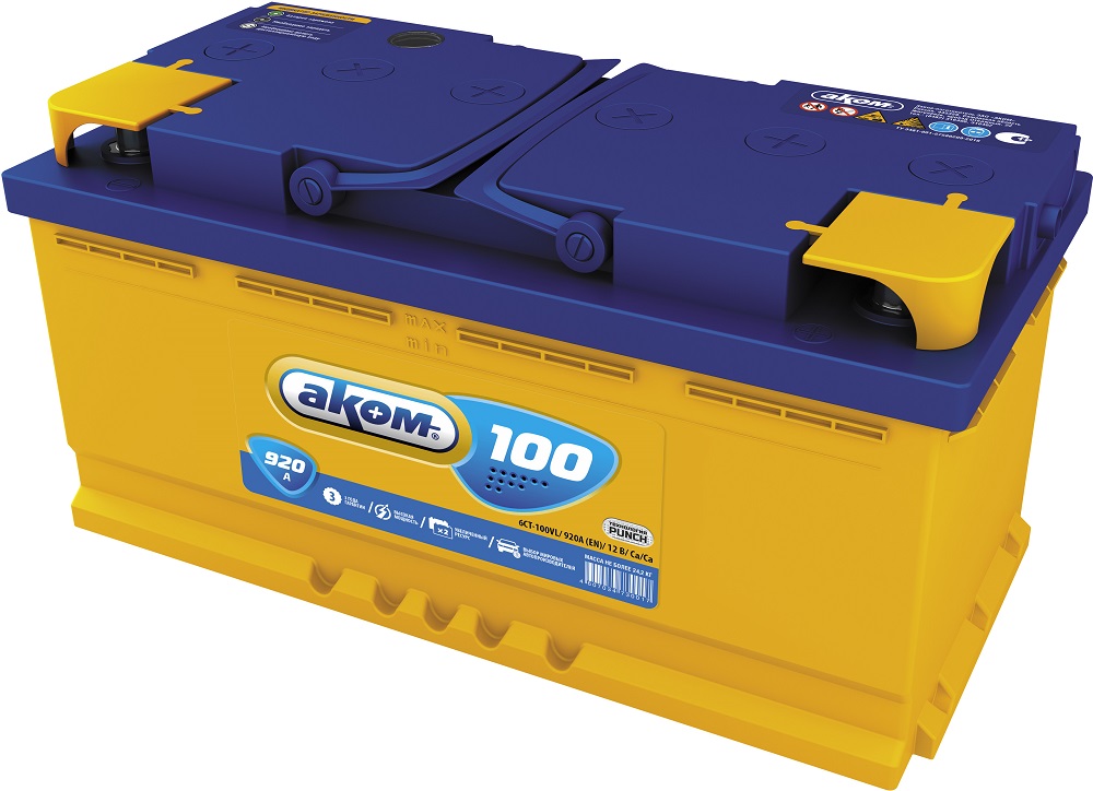 Аккумулятор AKOM 6СТ