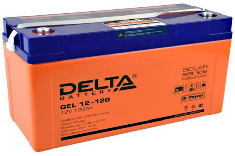 Аккумулятор GEL 12-120 Delta
