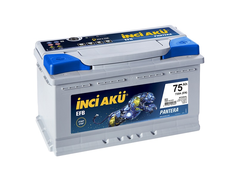 Inci Aku Nanogold Start-Stop EFB 6СТ