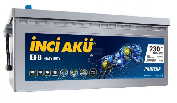 Inci Aku SuprA Heavy Duty EFB 6СТ
