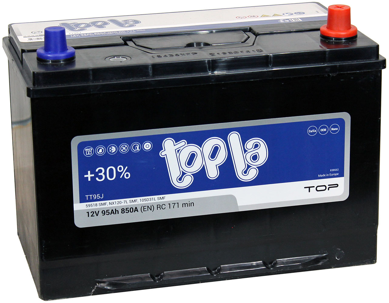 TOPLA Top Asia 6СТ