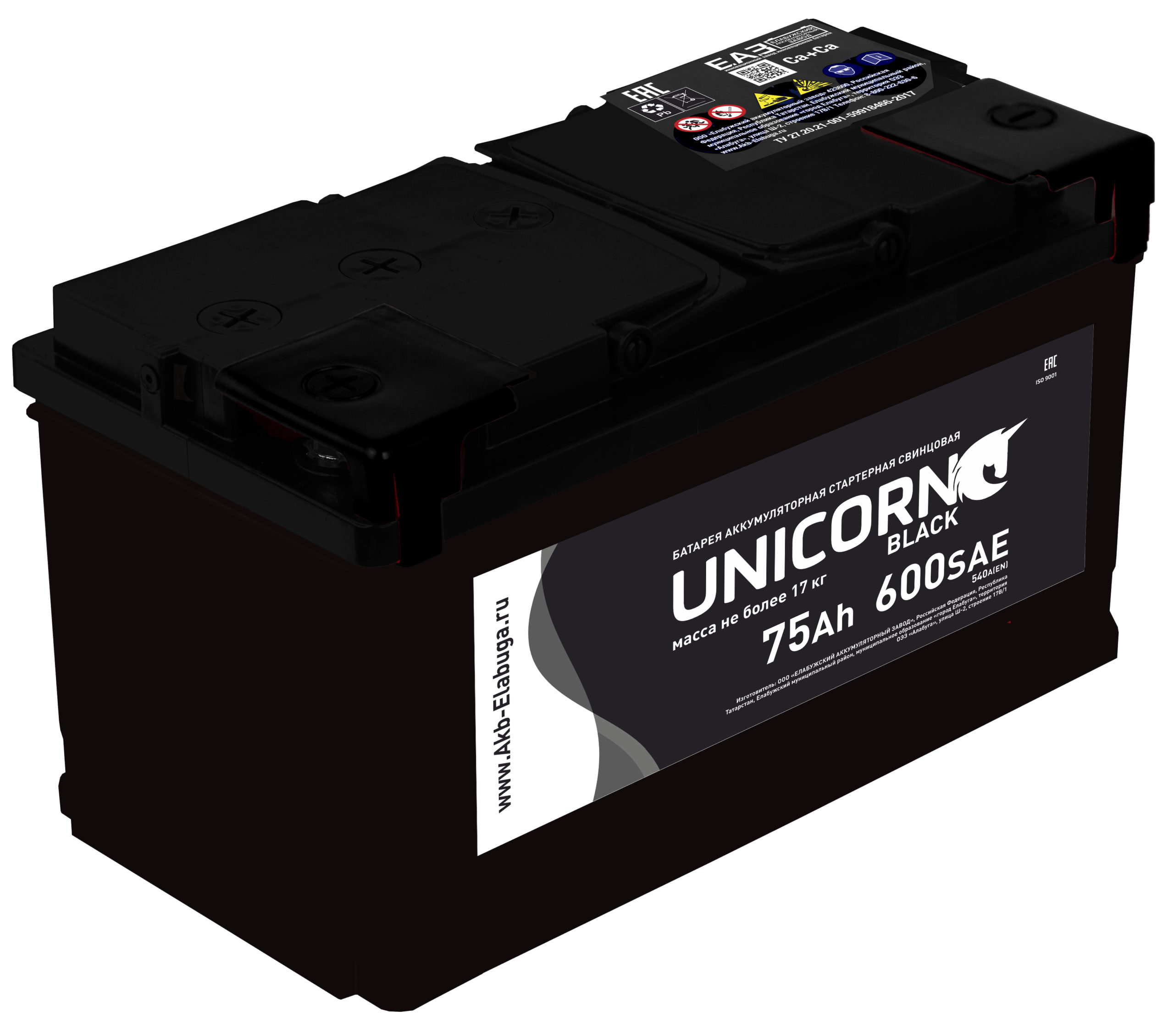 UNICORN BLACK 6СТ